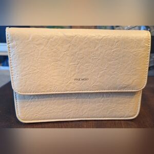 Pixie Mood Cream Clutch Bag